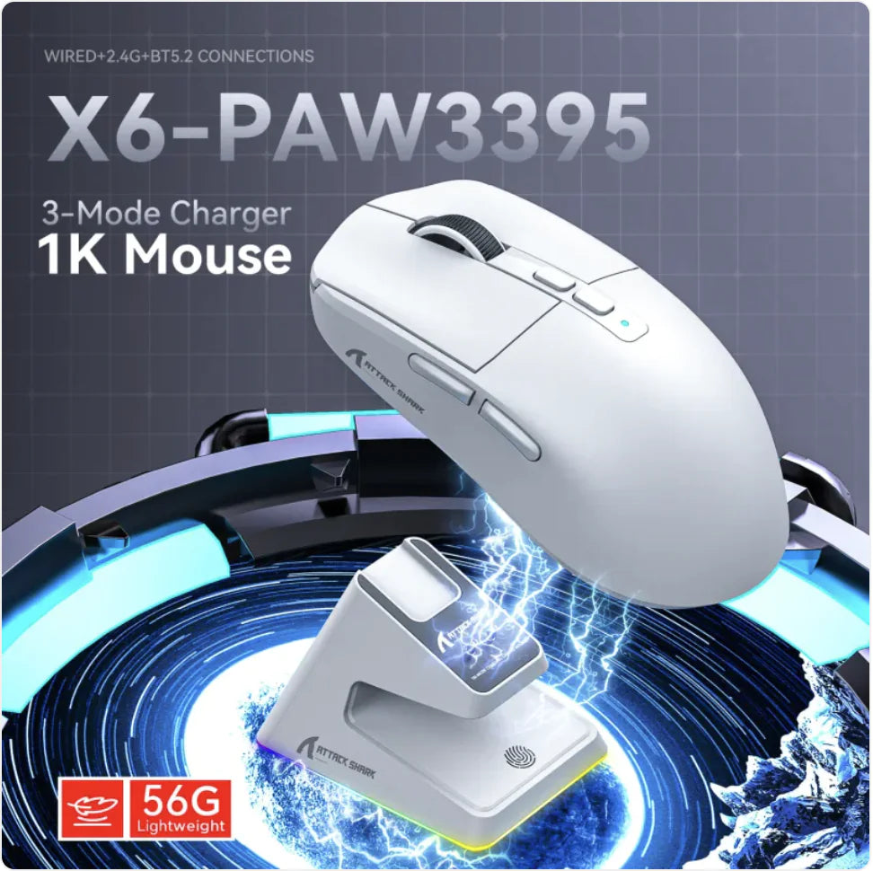 X6 Ultra-Fast Bluetooth Gaming Mouse