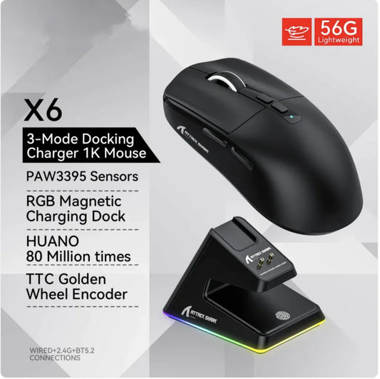 X6 Ultra-Fast Bluetooth Gaming Mouse